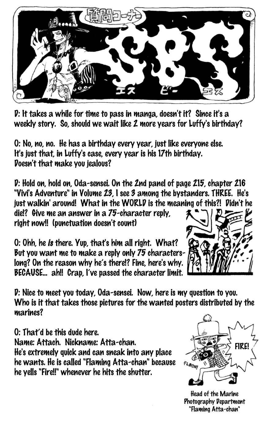 One Piece, Chapter 218 image 19